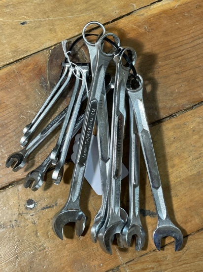 (12) Piece Thorson Metric combination Wrenches