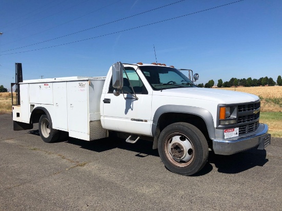 2000 Chevy 3500 H.D. Utility Truck