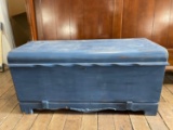 Blue Bird Cedar Chest made by Dillingham Mfg.