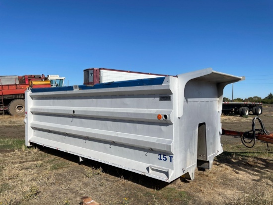 Beall Truckweld, Silver/Aluminum, 18'6"Dump Truck Box 15T