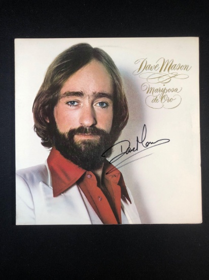 Dave Mason "Mariposa de Oro" Autographed Album