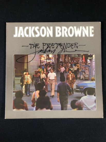 Jackson Browne "The Pretenders" Autographed Album