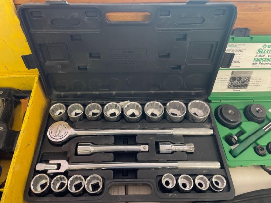 20 Piece Pittsburgh Jumbo Socket Set ( 3/4" Drive 7/8" -2")