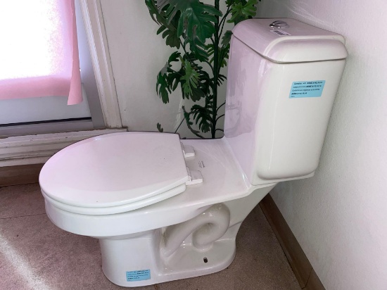 Sterling 1.6/.8 Gal. Per Flush Low Dual Flush Toilet, Round Bowl