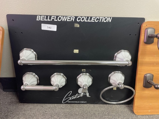 Bellflower 4-Pc Bathroom Set
