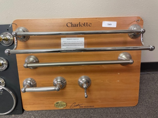 Charlotte 5-Pc Bathroom Fixture Set