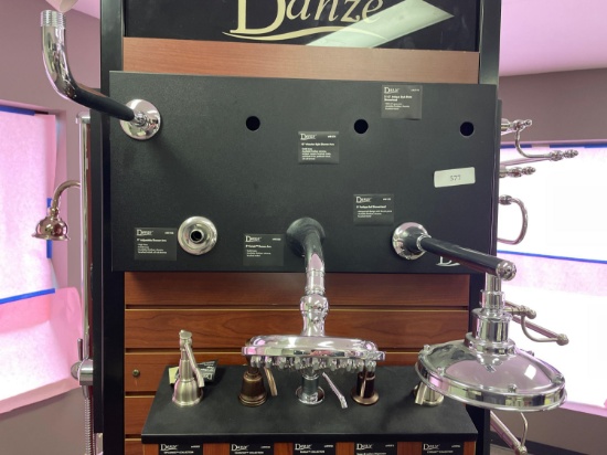 Danze Showroom Display Models Showerheads, Handles, & Soap Dispensers