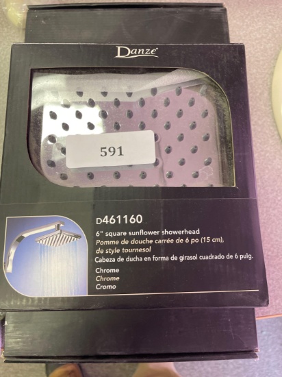 Danze 6" Sunflower Shower Head w/ 15" Arm