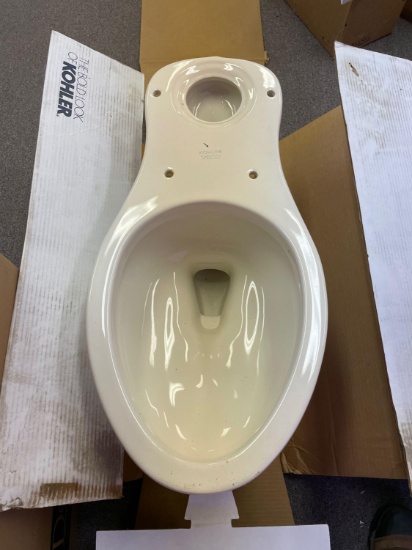 Kohler Archer Comfort Height Elongated Bowl Biscuit Color Toilet