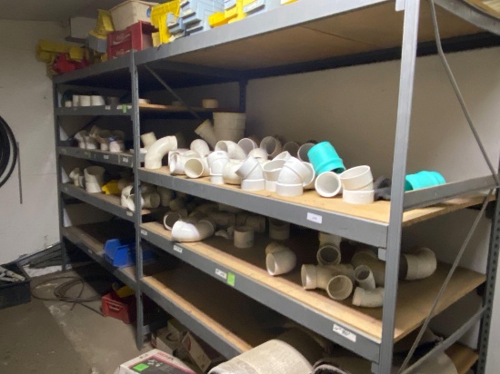 Large Assortment Of PVC, & CPVC Piping, All Shapes, All Sizes