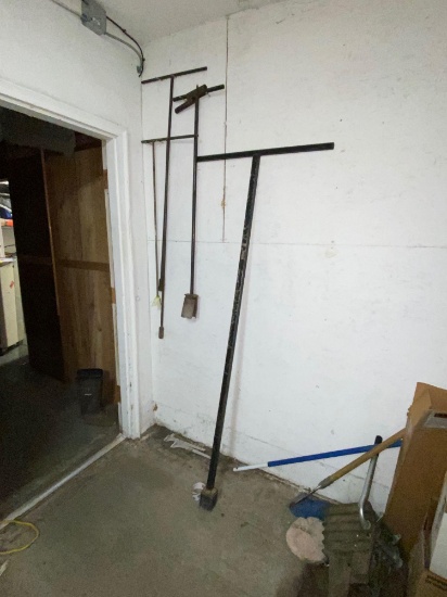 (5) Assorted Long Handled Water Shut Off Keys