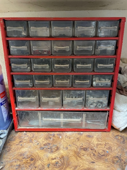 Parts Room Sink Area Contents