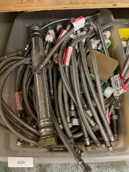 Large Assortment Of Braided Steel Assorted Size Water Supply Lines