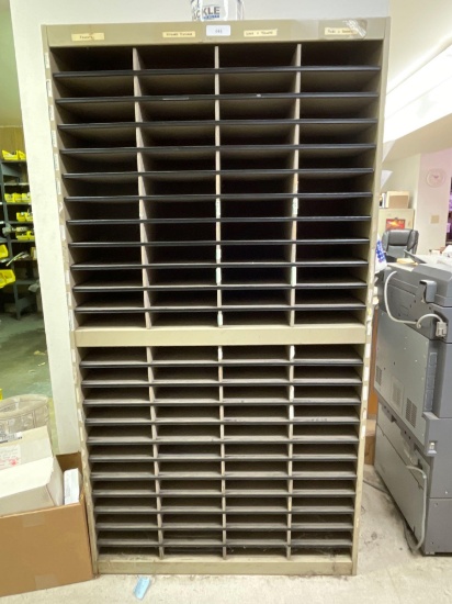 Metal Paper Indexer 71"h x 38"w x 13"d