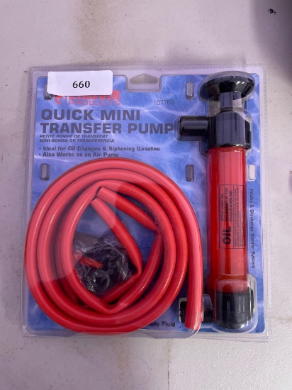 Lincoln Quick Mini Transfer Pump