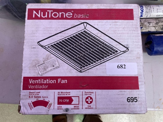 Nutone Basic Ventilation Van Model 695