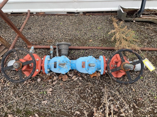 (2) Wilkins Reduced Pressure Backflow Preventer Model 975, 3"