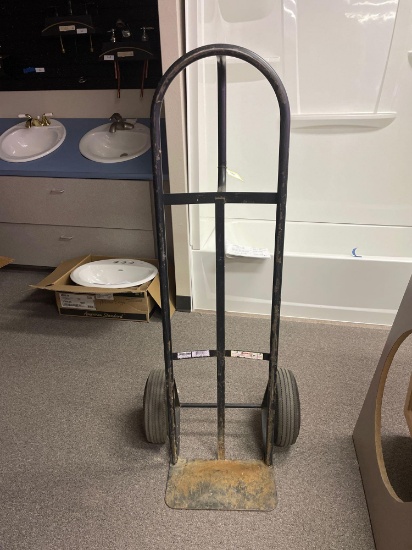 Black Pneumatic Wheeled Dolly