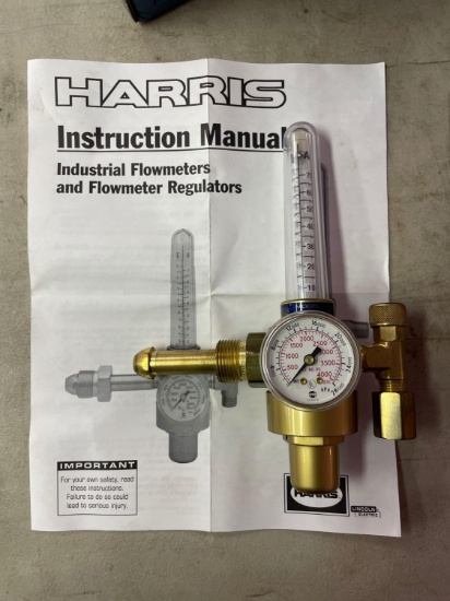 Harris Argon Flowmeter Regulator