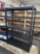 Heavy Duty Coated Metal Shelving, 5-Shelf Unit, 6'h x 4'w x 17-1/2
