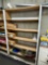 Wood & Particle Board 5-Shelf Unit 4'w x 11