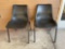 (2) Vinyl Chairs