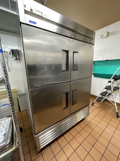 True Model T-49F-4 Reach-In Solid Half Swing Door 4-Door -10 Degree Freezer