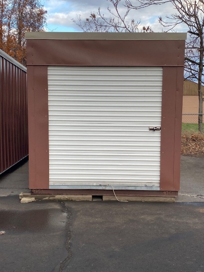 Metal Storage Shed w/ Roll Down Door