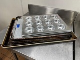 (5) Assorted Aluminum Sheet Pans & (2) Muffin Tins