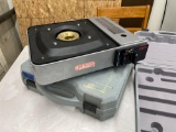 (2) Chefmaster Single Burner Cook Tops, Butane, Model CM10000 w/ Hard Plastic Cases