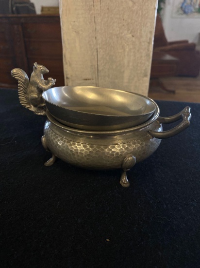 (2) Pewter Dishes