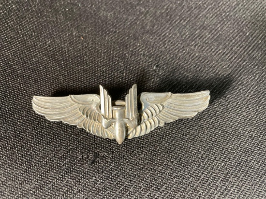 Sterling Silver AMICO WWII Aerial Gunner Wings (6.8 ozt.)