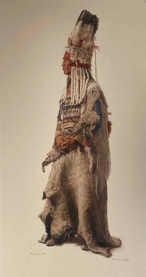 Bama, James, "Blackfoot Ceremonial Headdress" LEP