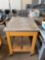 Metal Top Caster Mounted Table 36