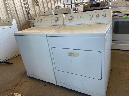 Whirlpool Commercial Quality Super Capacity Washer & Dryer