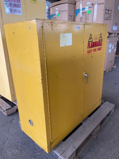 Justrite Flammable Liquid Storage Cabinet