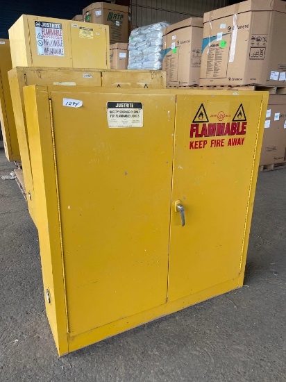 Justrite Flammable Proof Cabinet 20-Gal Capacity