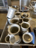 Large Assortment Of Aluminum Liquid Measuring Cups