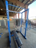 Forza Squat Rack System w/ Bench, Weights, & Bar