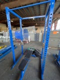 Forza Squat Rack System w/ Bench, Weights, & Bar