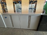 Metal 4-Door Credenza 60