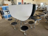 Biofit Model 60C29C 10-Seat Folding Table On Casters