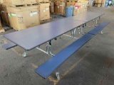 Sico Cafeteria Folding Roll Away Table