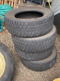 Set Of Wintercat 245/65R17 Studded Snow Tires
