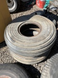 (2) MF Front Tractor Tires 9.00-10SL