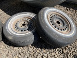 (2) Tires & Wheels P185/80R13