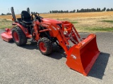 2021 Kubota B2601 Tractor w/ LA435 Front End Loader