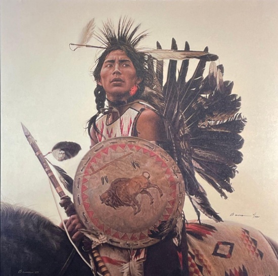 Bama, James, "Young Plains Indian", LEC, 4/150