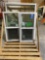 (4) Assorted Vinyl Windows (New)