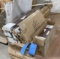 Lot of Faux Wood Window Blinds